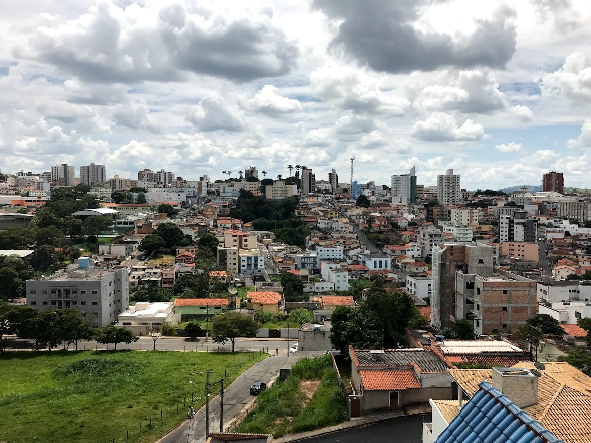 foto panorâmica da vista da cidade